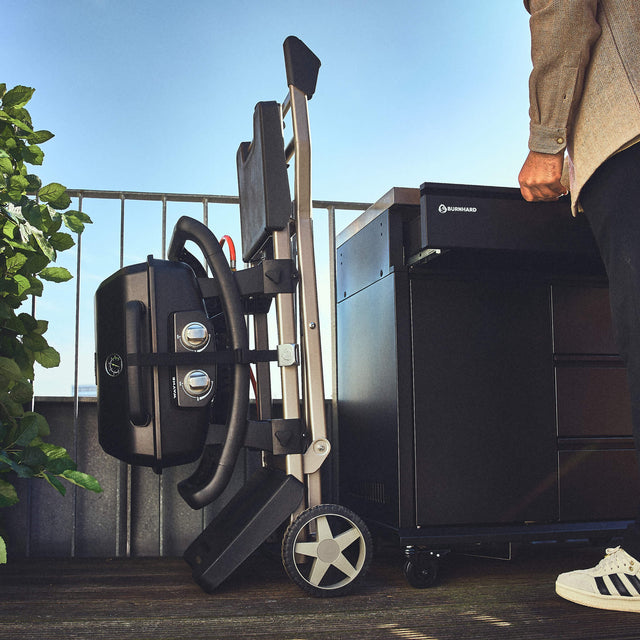 WAYNE Balkongrill 2-Brenner inkl. Rollwagen WAYNE Balkongrill 2-Brenner inkl. Rollwagen