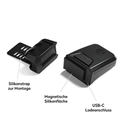 Image 35812611391803 Details Silikonstrap zur Montage und Magnetische Silikonfläche sowie USB-C Ladeanschluss