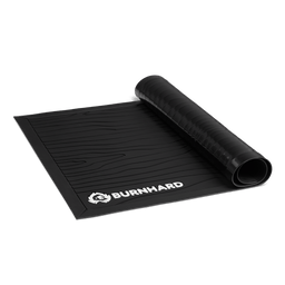 Image 35811524804923 944708_ 944709 Grillunterlage Bodenschutzmatte leicht eingerollt mit Logo