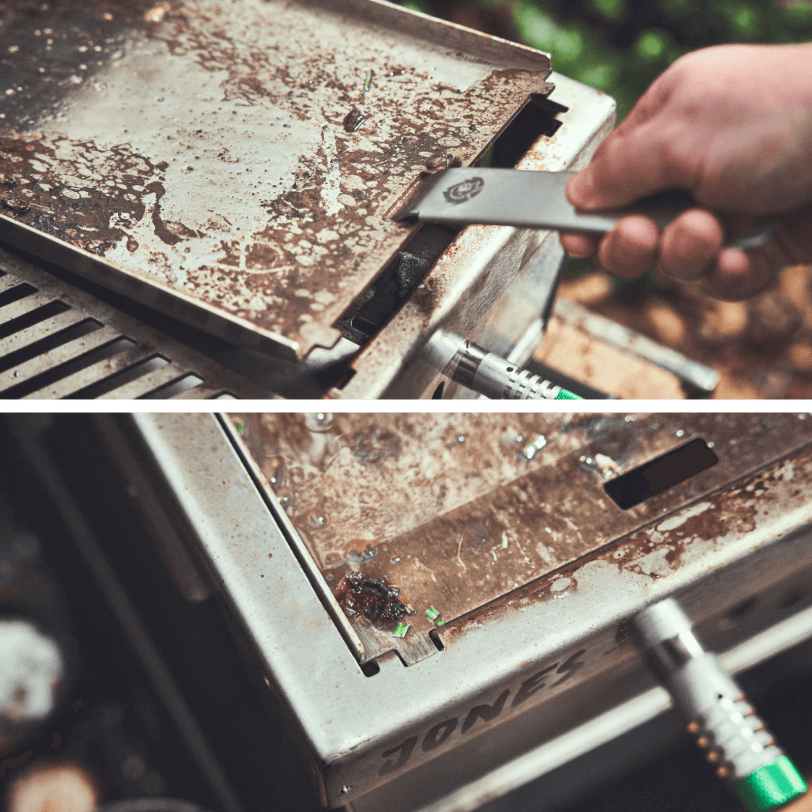 Plancha wird mit Multitool angehoben und via FitnFire Schnittstelle in JONES eingesetzt Plancha wird mit Multitool angehoben und via FitnFire Schnittstelle in JONES eingesetzt