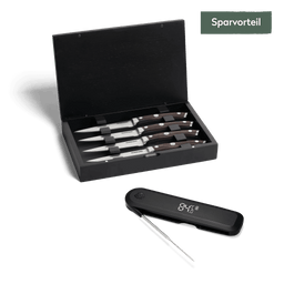 Image 63559066452341 Steakmesser-Set 4-tlg. & Einstich-Thermometer, klappbar