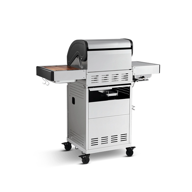 945506_ 945965 FRED Junior 2-Brenner Gasgrill Deluxe von hinten 945506_ 945965 FRED Junior 2-Brenner Gasgrill Deluxe von hinten