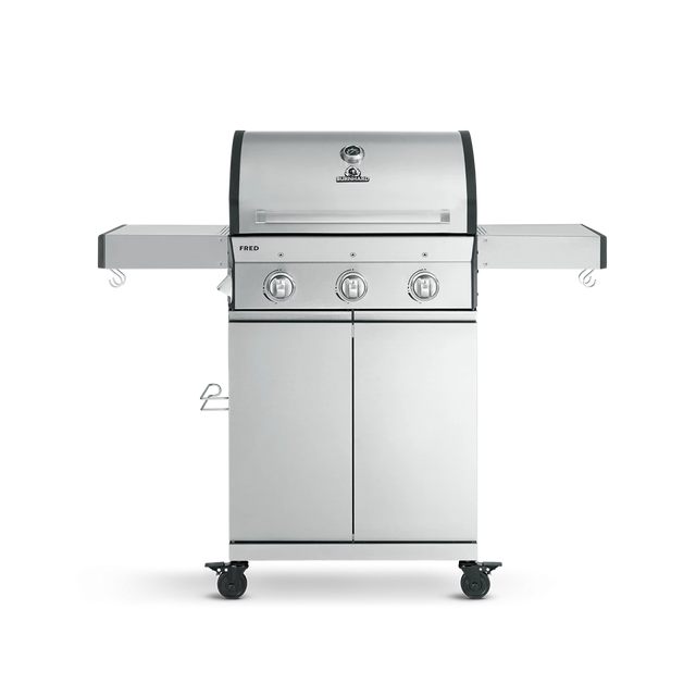FRED Gasgrill 3-Brenner Basic frontal FRED Gasgrill 3-Brenner Basic frontal