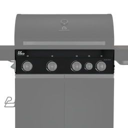 Image 37445175738683 Frontblende Deluxe Black FRED Series 3 only
