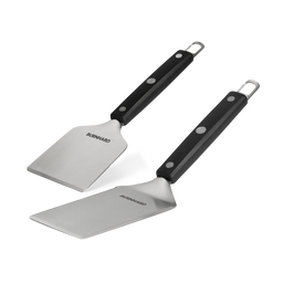 Image 37257921364283 Grillspachtel und Grillschaber seitlich vor weißem Hintergrund