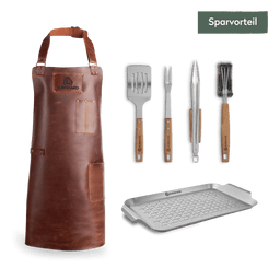Image 63559068418421 Grillzubehör-Set mit Grillschürze 6-tlg.