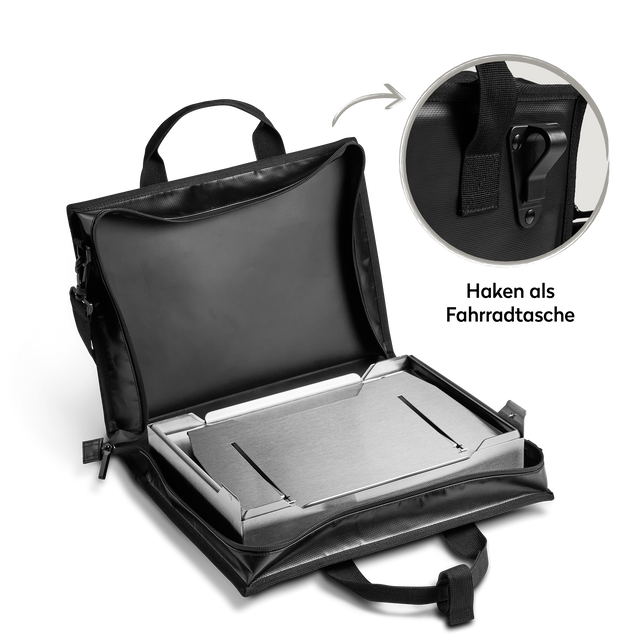 Burnhard JONES Jr. 1-Brenner Klappgrill kommt mit praktischer Tasche inkl. Fahrradhaken  Burnhard JONES Jr. 1-Brenner Klappgrill kommt mit praktischer Tasche inkl. Fahrradhaken