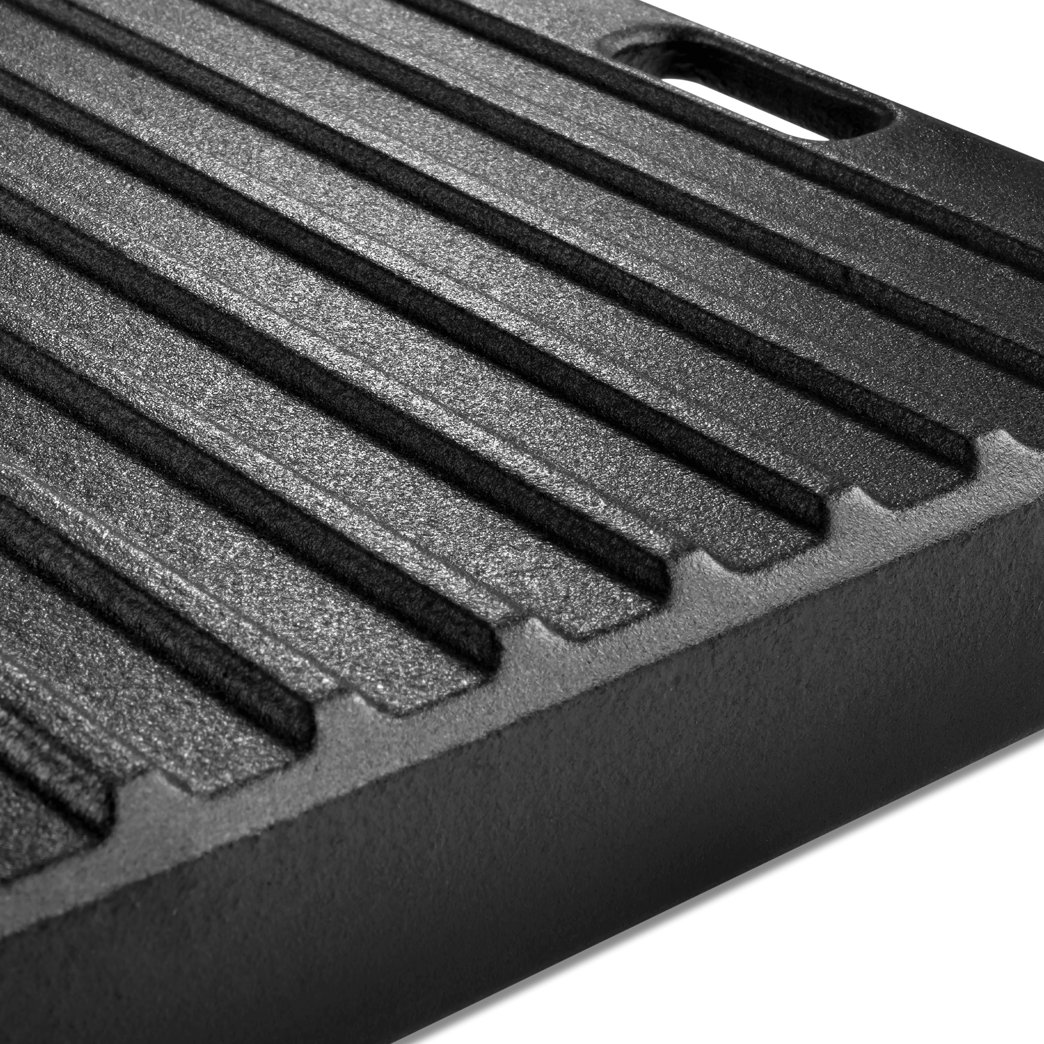 Detail Grillplatte emailliertes Gusseisen Detail Grillplatte emailliertes Gusseisen