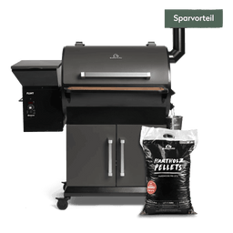 Image 63559067369845 FLINT Pelletsmoker mit Hartholz-Pellets Set 2-tlg.