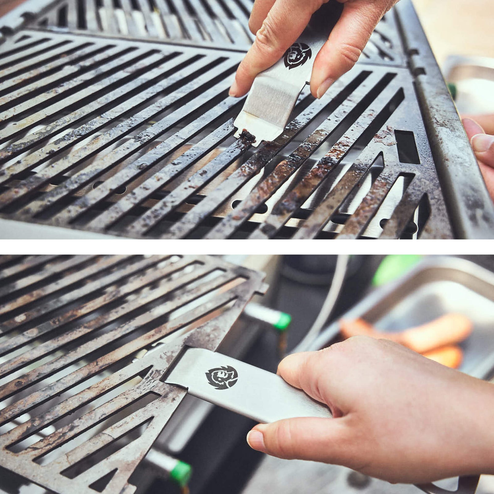 Multitool zum Reinigen und Anheben der Grillroste Multitool zum Reinigen und Anheben der Grillroste