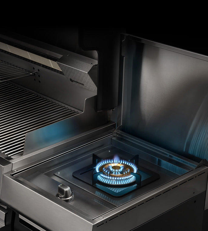 Detail Seitenkochfeld