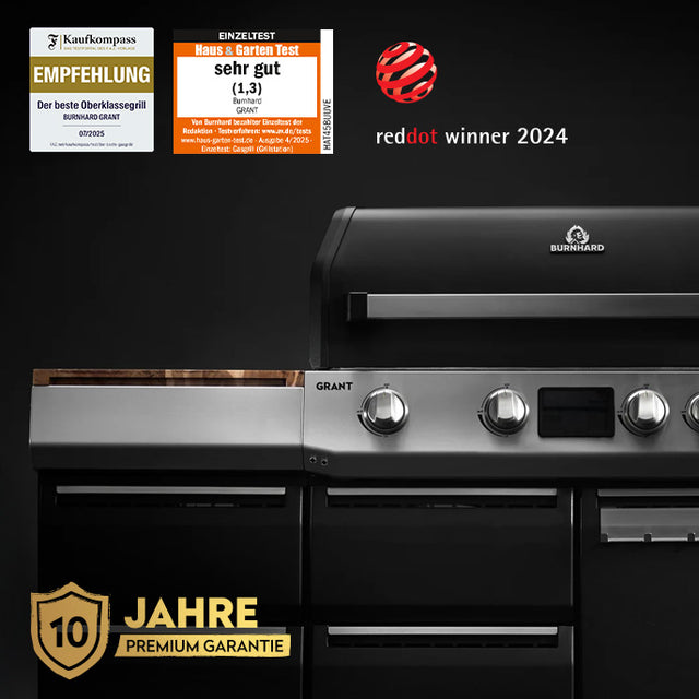 GRANT frontal mit 10 Jahre Premium Garantie Siegel GRANT frontal mit 10 Jahre Premium Garantie Siegel