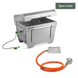 Image 65420022153589 JONES Jr. mit Gasflaschenadapter 2er Set