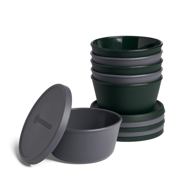 Pizzaballenbox mit Deckel 6er-Set Pizzaballenbox mit Deckel 6er-Set