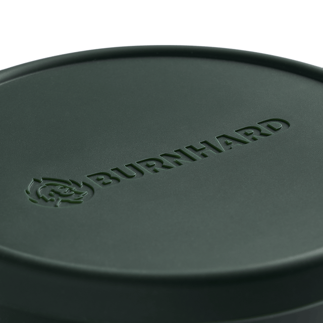 Detail Deckel mit BURNHARD Logo Detail Deckel mit BURNHARD Logo