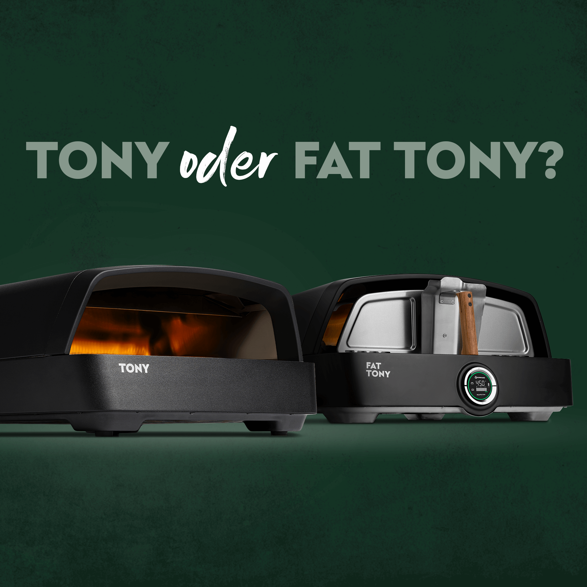Grafik Vergleich TONY und Fat TONY Grafik Vergleich TONY und Fat TONY