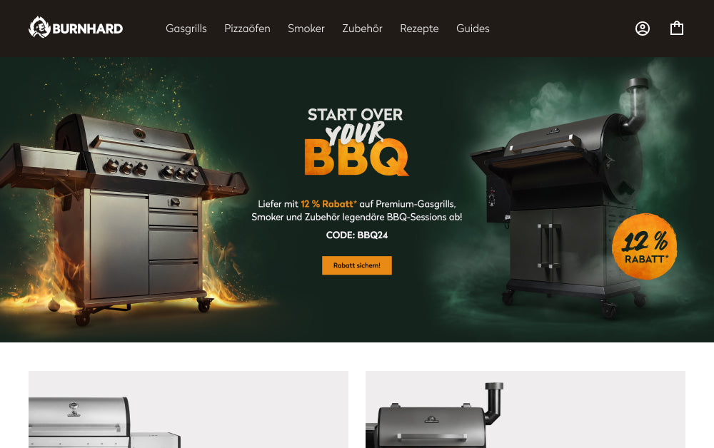 Grills und Grillzubehör von Grillern für Griller | Burnhard