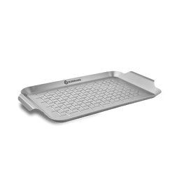 943624 Grillschale Edelstahl seitlich