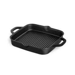 Grillpfanne Gusseisen seitlich