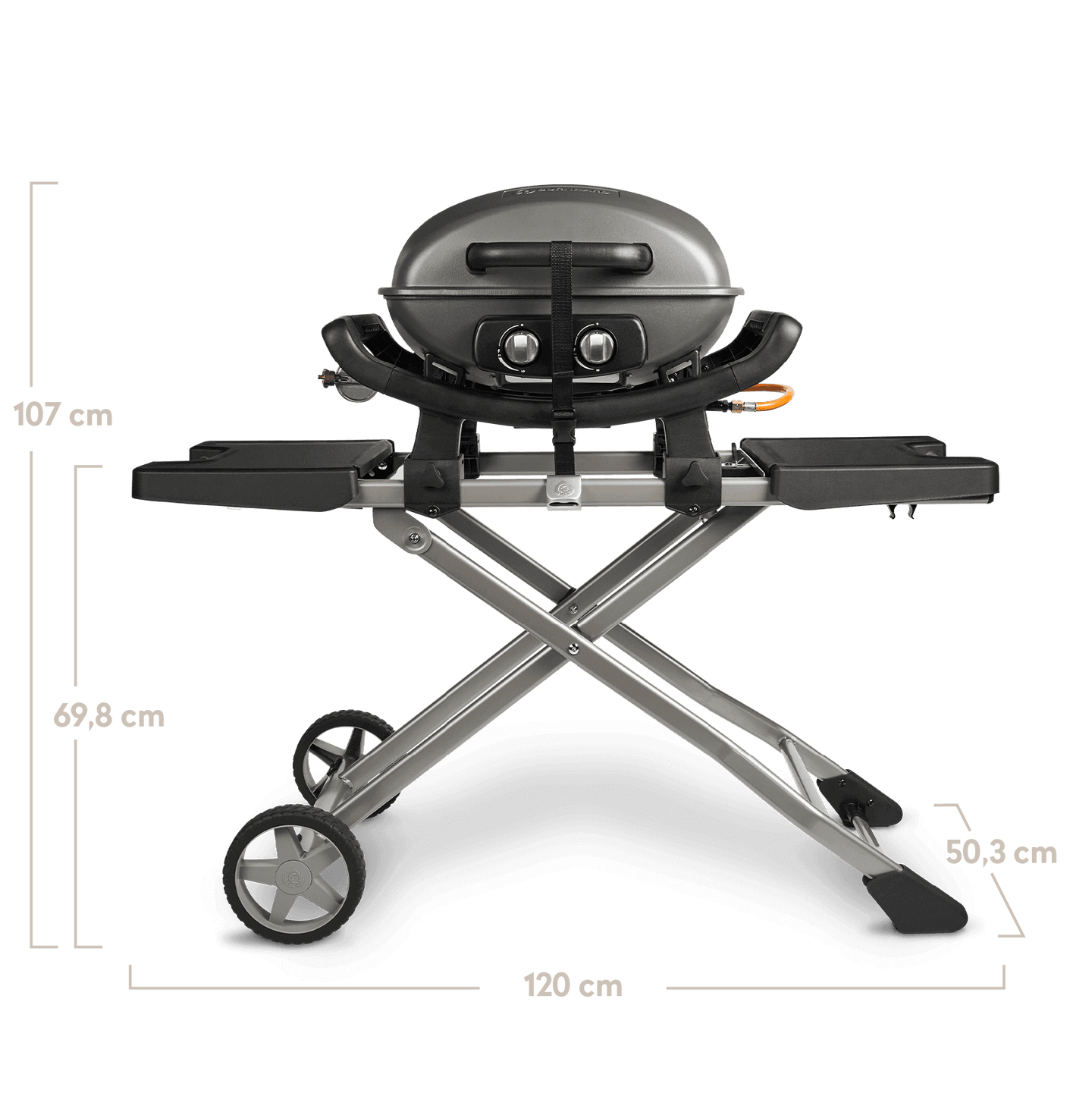 Rollwagen 120 cm lang und 69,8 cm hoch