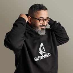 BURNHARD Hoodie Kapuze aufziehen