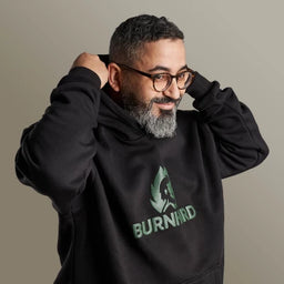 BURNHARD Hoodie Kapuze aufziehen