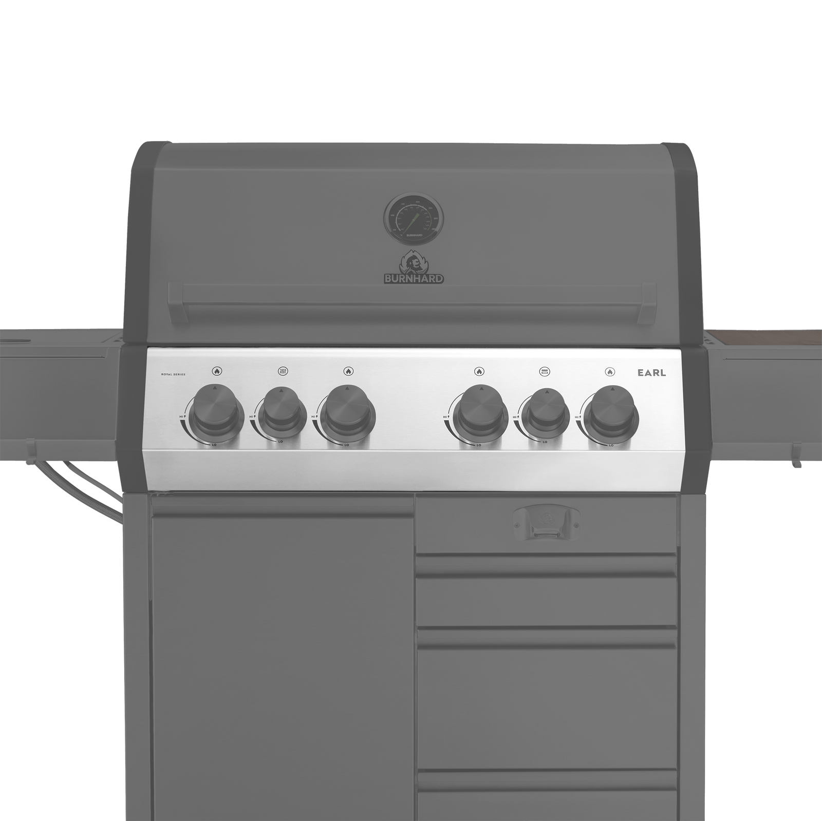 Frontblende Edelstahl Big EARL Series