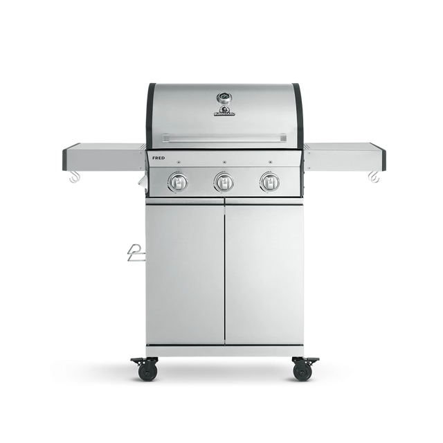 FRED Gasgrill 3-Brenner Basic frontal
