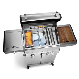 945517_945967 Detailansicht Brennkammer FRED Gasgrill 3-Brenner Deluxe