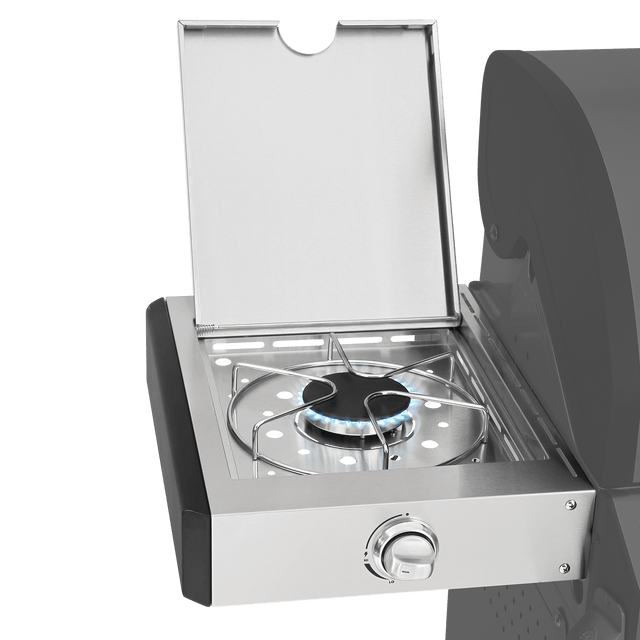Seitentisch mit Kocher Deluxe Edelstahl FRED Series