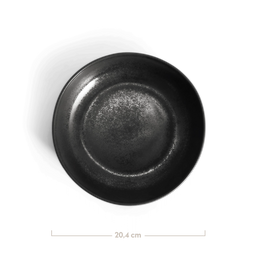 Draufsicht Tiefer Teller20,4 cm Durchmesser
