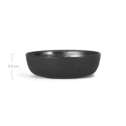 Tiefer Teller frontal 5,8 cm hoch