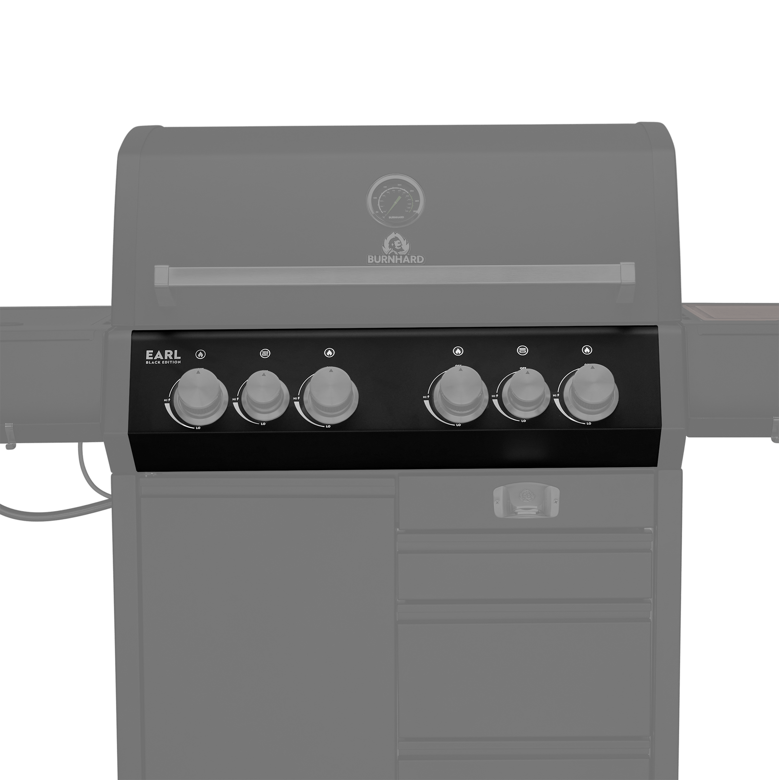 Frontblende Black Big EARL Serie
