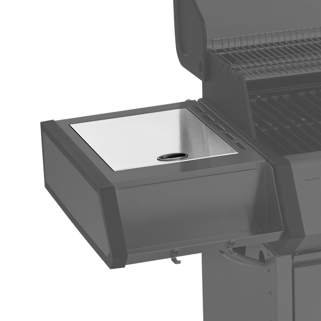 Deckel IR-Brenner Edelstahl EARL Series