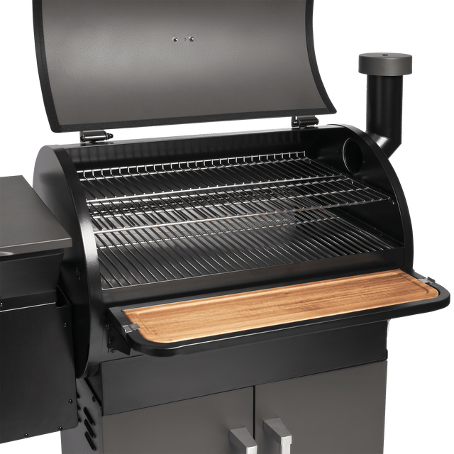 FLINT Pelletsmoker mit Hartholz-Pellets Set 2-tlg.