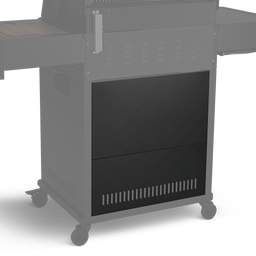 Rückwand Black EARL 3-Brenner Series