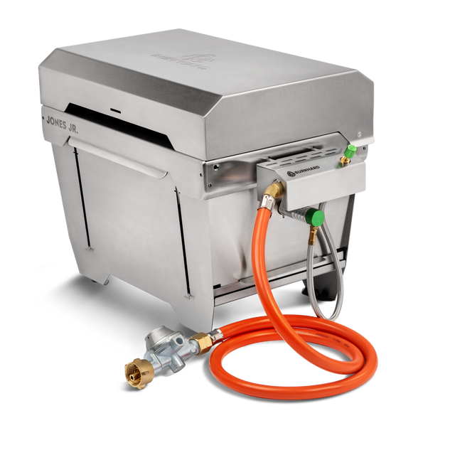 JONES Jr. mit Gasflaschenadapter 2er Set