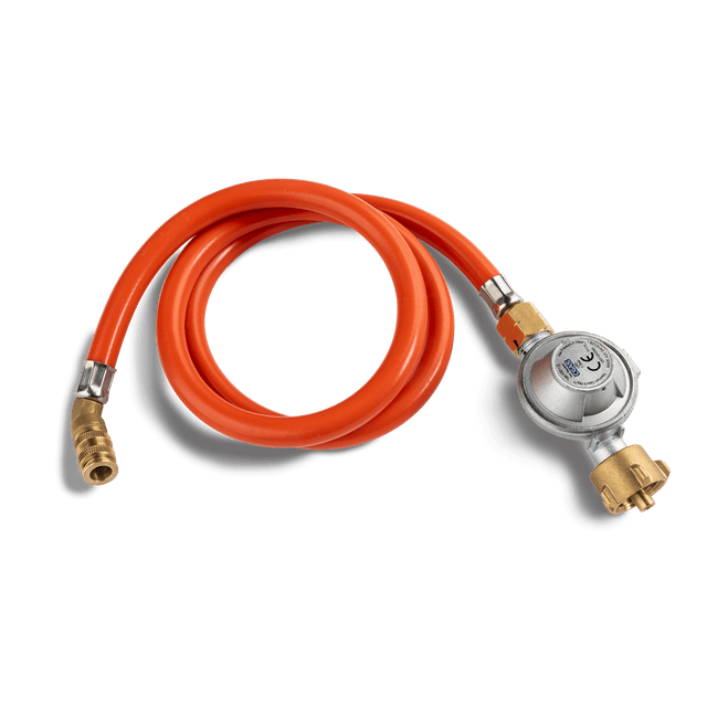 Gasflaschen Adapter von oben auf weißem Hintergrund 946412
