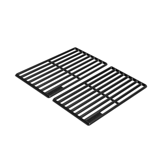 Gusseisen-Grillrost für BURNHARD FRED Series 4 als zweiteiliges Set in schräger Produktansicht 946761 