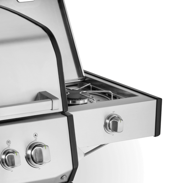 BURNHARD FRED Series 4 mit geschlossenem Seitenkochfeld in Edelstahloptik 946773