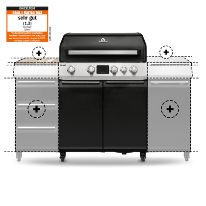 GRANT | Modularer Gasgrill 4-Brenner
