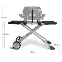 Rollwagen für Gasgrill WAYNE Balkongrill