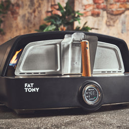 Detail Fat TONY mit eingesetztem Hitzeschild