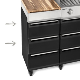 Seitenwand GRANT modularer Gasgrill