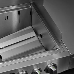GRANT modularer Gasgrill Brennkammer innere Seitenwand eingesetzt