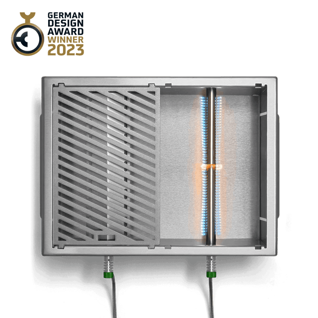 JONES Klappgrill 2-Brenner Topshot mit German Design Award Siegel