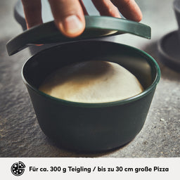 Deckel von Teigbox mit Teigling bis max. 300 g wird abgenommen 946411, 946592, 946593