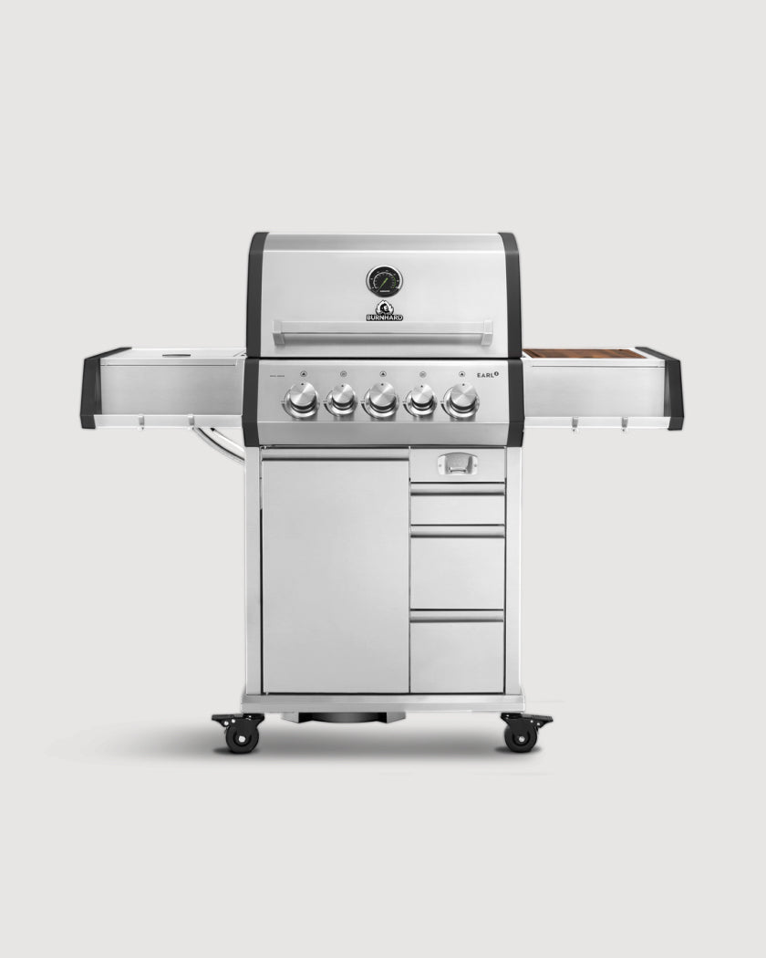 EARL 3-Brenner Gasgrill Frontalansicht